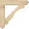 Ekena Millwork Balboa Arts and Crafts Rough Sawn Bracket w/ Offset Brace, Douglas Fir, 8"W x 38"D x 38"H BKT0806X38X38BOA03RDF - alternate 4
